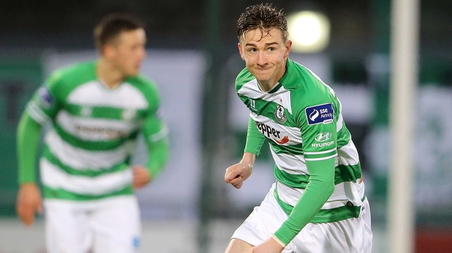 Ronan Finn was on the mark for Shamrock Rovers