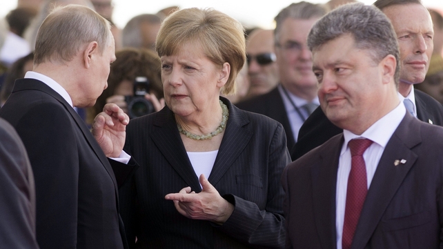 Vladimir Putin, Angela Merkel and Petro Poroshenko held talks with Francois Hollande Vladimir Putin, Angela Merkel and Petro Poroshenko held talks with Francois Hollande
