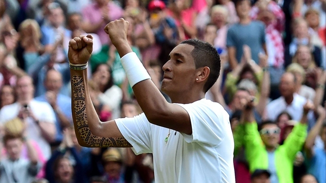 Nick Kyrgios won a lowly Challenger event at Nottingham earlier this month