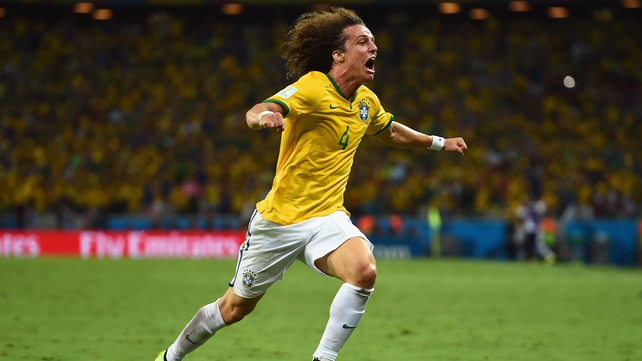 Sheer joy for Luiz