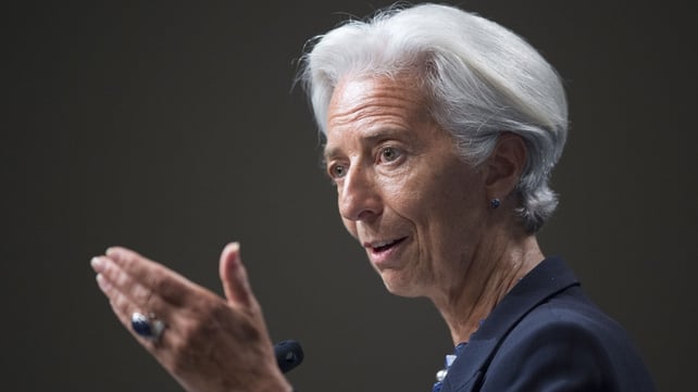 Christine Lagarde said the Fund did not expect a brutal slowdown in China Christine Lagarde said the Fund did not expect a brutal slowdown in China