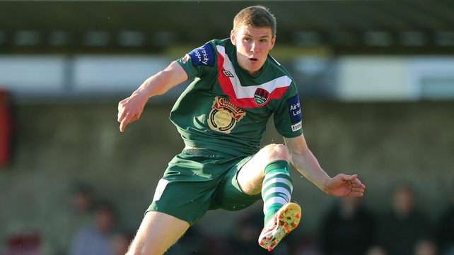 Garry Buckley nearly scored an injury-time winner for Cork City