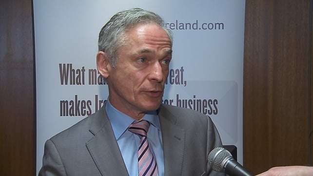 Minister for Jobs, Enterprise and Innovation Richard Bruton welcomed the jobs news Minister for Jobs, Enterprise and Innovation Richard Bruton welcomed the jobs news