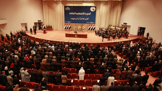 The first session of parliament failed to agree on the three key posts The first session of parliament failed to agree on the three key posts
