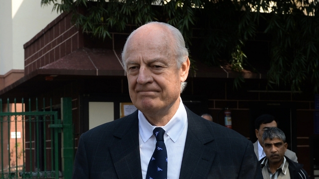 Staffan de Mistura is tasked with trying to end the deadlock over Syria Staffan de Mistura is tasked with trying to end the deadlock over Syria