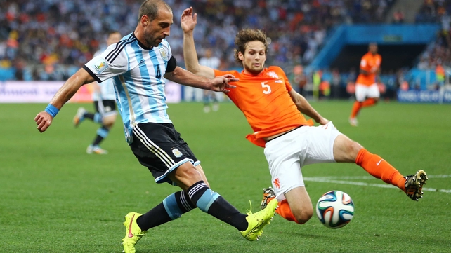 Daley Blind was part of the Holland squad in the World Cup