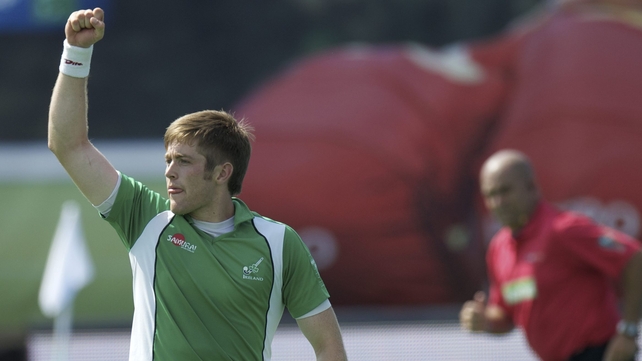 Shane O'Donoghue opened the scoring for Ireland