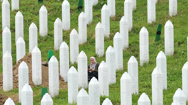 6,066 people have been exhumed from mass graves in the Srebrenica region for reburial in the Potocari cemetery 6,066 people have been exhumed from mass graves in the Srebrenica region for reburial in the Potocari cemetery