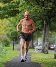 Shirtless Runner - a Dublin character