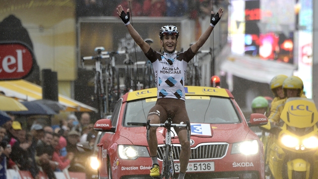 Blel Kadri was victorious in stage eight