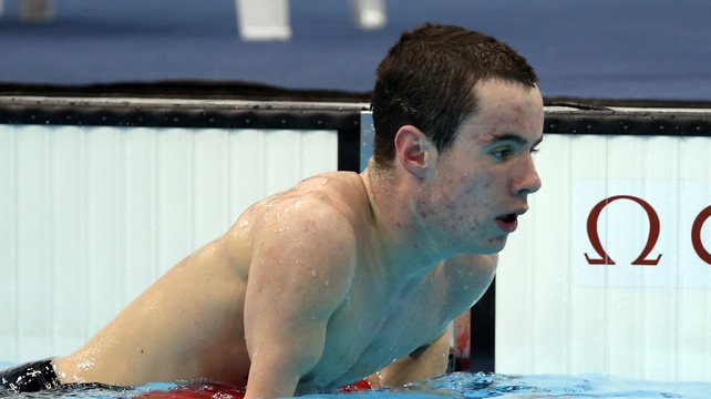 James Scully returns to the pool on Friday