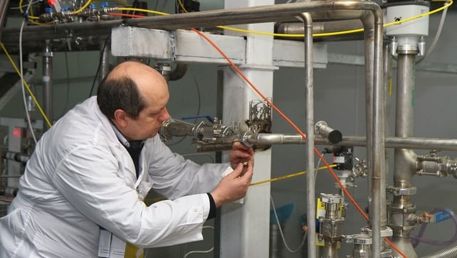 An IAEA inspector at a nuclear power plant at Natanz, some 300 kilometres south of Tehran An IAEA inspector at a nuclear power plant at Natanz, some 300 kilometres south of Tehran