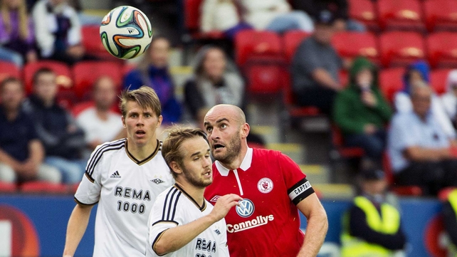 Sligo Rovers hold a 2-1 advantage going into the second leg