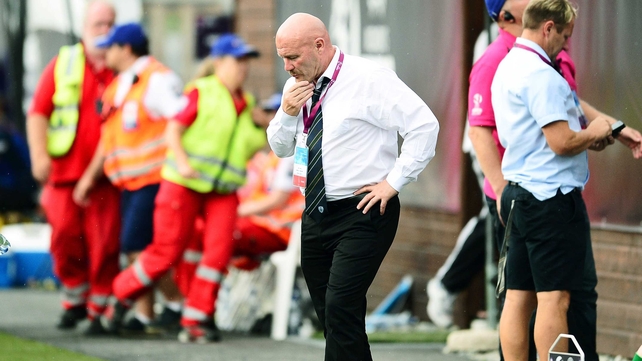 Dave Connell's side will meet Denmark again on Thursday
