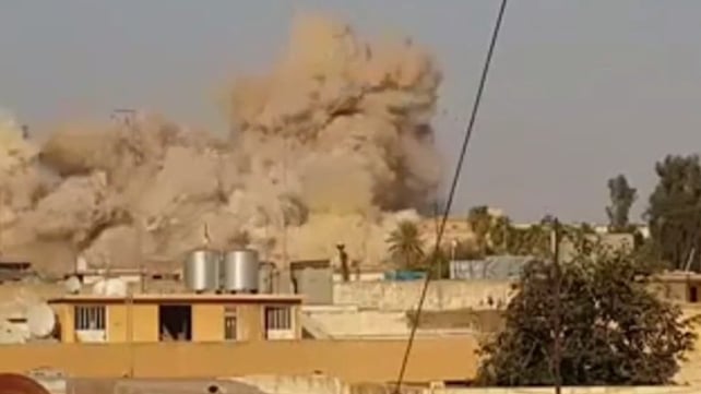 Militants from Islamic State destroyed a holy site in Mosul said to be the tomb of Jonah Militants from Islamic State destroyed a holy site in Mosul said to be the tomb of Jonah