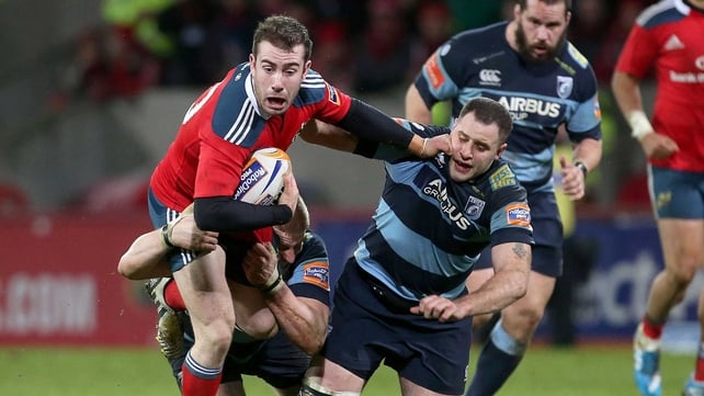 Munster are due to travel to Cardiff Arms Park to face the Blues