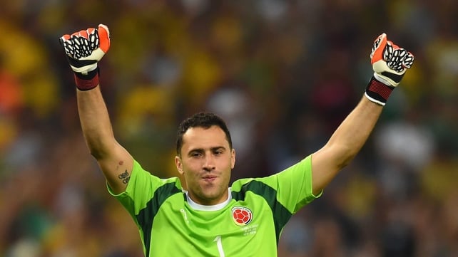 David Ospina impressed during Colombia's World Cup performances