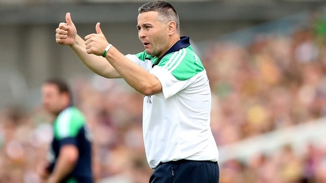 Thumbs up from TJ - the Limerick boss has agreed to remain at the helm for another three years