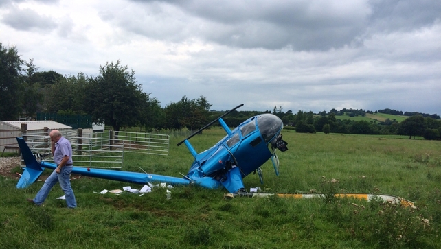 The crash happened near the village of Kinnity in Co Offaly (pic: Micheál Coughlan) The crash happened near the village of Kinnity in Co Offaly (pic: Micheál Coughlan)