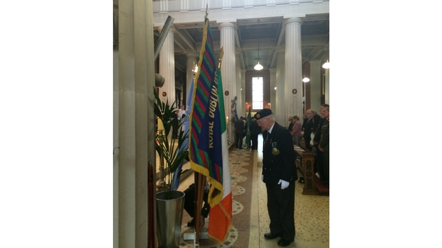 The procession of Royal Standards at the Pro Cathedral The procession of Royal Standards at the Pro Cathedral