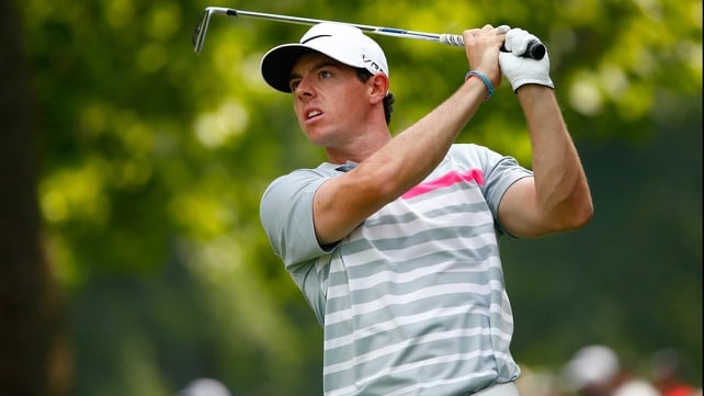 Rory McIlroy delivered an imperious display of driving at Firestone Country Club