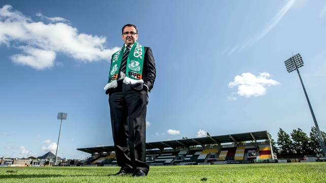 Pat Fenlon has returned to Shamrock Rovers having played for the Hoops during the 1996-97 season