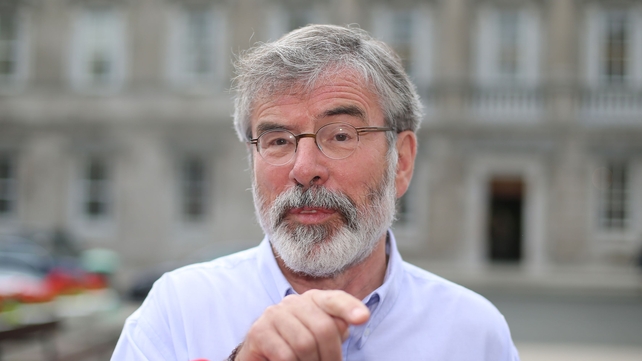 Gerry Adams said the political situation faces its greatest challenge since the Good Friday Agreement Gerry Adams said the political situation faces its greatest challenge since the Good Friday Agreement