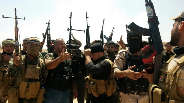 US forces launched their first air strike against Islamic fighters in Iraq's Kurdish region US forces launched their first air strike against Islamic fighters in Iraq's Kurdish region