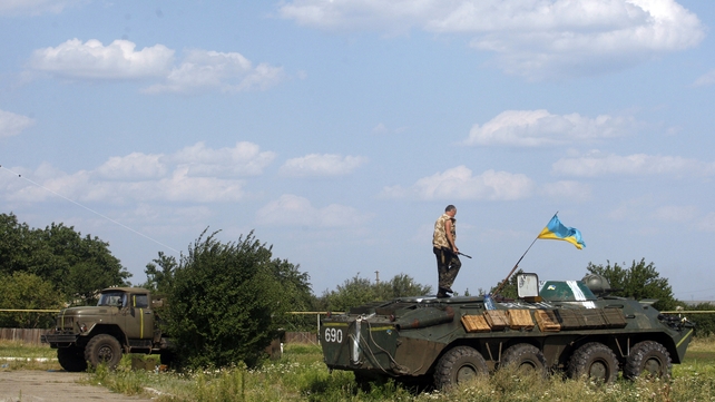 Ukrainian servicemen from the Donbass volunteer battalion prepare for redeployment Ukrainian servicemen from the Donbass volunteer battalion prepare for redeployment