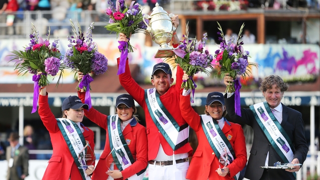 The USA impressed at the RDS as they finished with just four faults