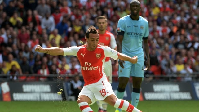 Santi Cazorla set Arsenal on their way
