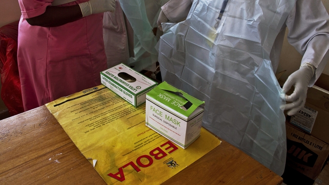 Medical staff in Uganda take precautions against Ebola Medical staff in Uganda take precautions against Ebola