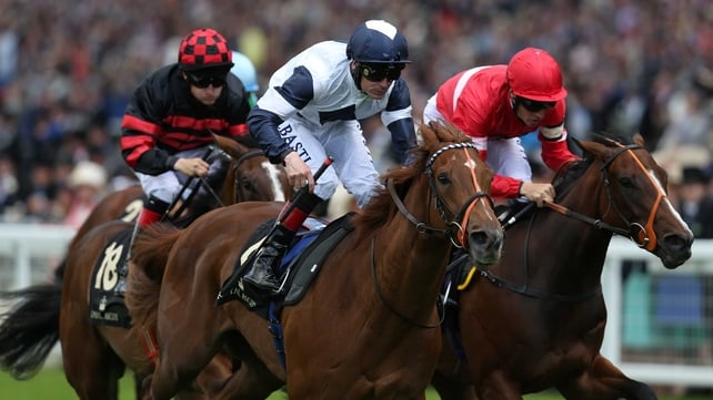 Anthem Alexander wins the Queen Mary Stakes at Royal Ascot