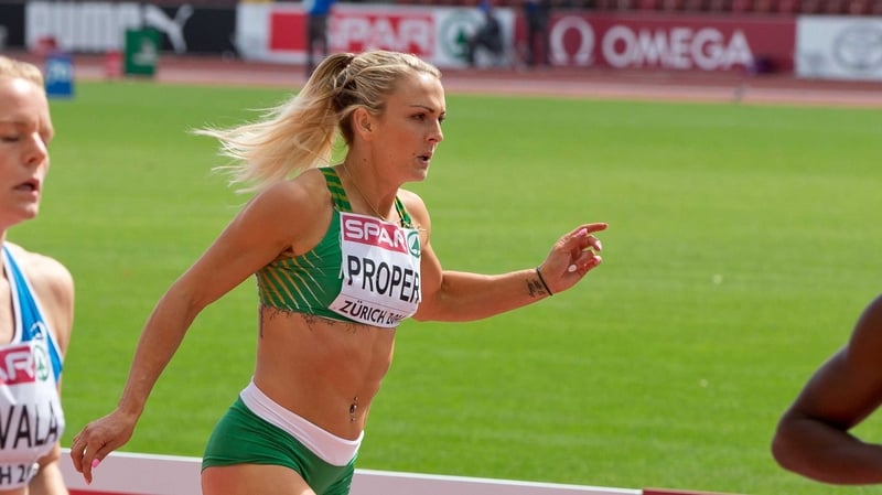Kelly Proper keeping positive despite missing out on final