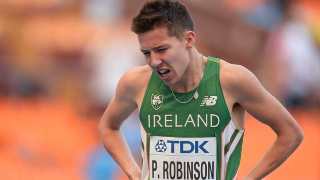 Paul Robinson enjoyed a great finish to the 1500m but had to settle for fourth
