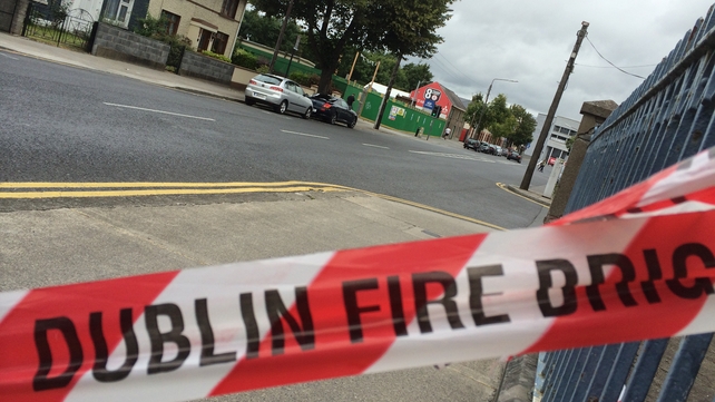 Garda forensic collision investigators examined the scene of the incident Garda forensic collision investigators examined the scene of the incident