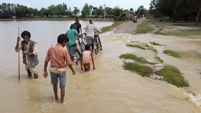 Torrential rains last week led to multiple landslides and flooding Torrential rains last week led to multiple landslides and flooding