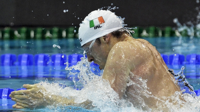Barry Murphy performed below his best in his favourite event in Berlin