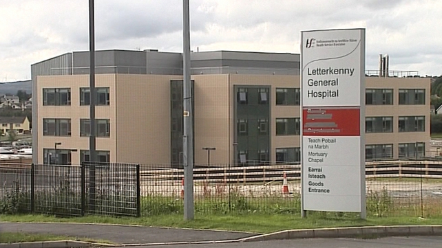Test were carried out on the man's body at Letterkenny General Hospital