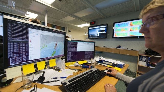 Experts are monitoring the volcano Experts are monitoring the volcano
