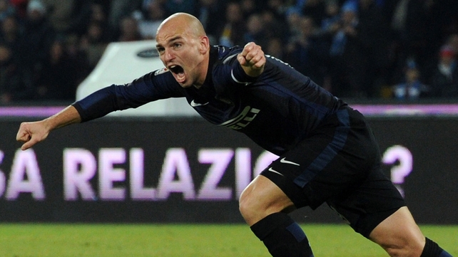 Esteban Cambiasso has joined Leicester