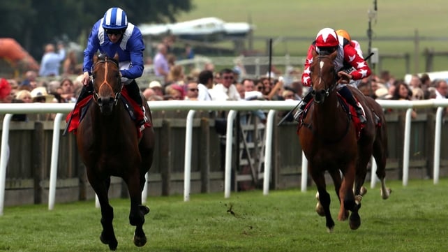 Aktabantay chased home Estidhkaar in the Superlative Stakes at Newmarket last month