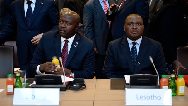Lesotho's vice-president Mothetjoa Metsing (R) is accused of involvement in the move to seize power Lesotho's vice-president Mothetjoa Metsing (R) is accused of involvement in the move to seize power