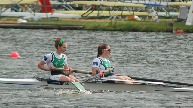 Leonora Kennedy and Lisa Dilleen in action in Amsterdam