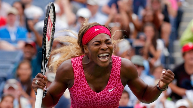 Serena Williams plays Kaia Kanepi in the next round