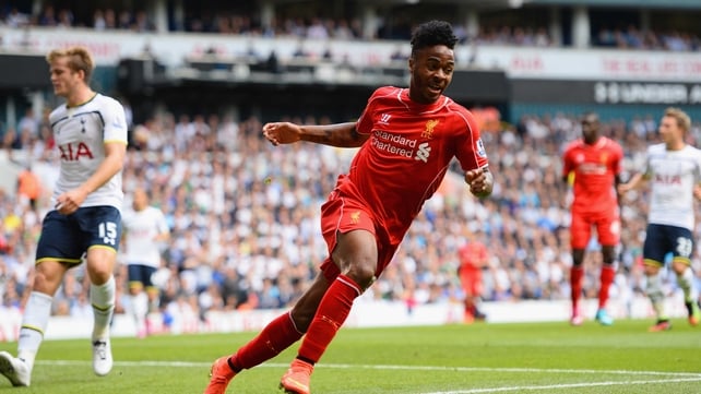 Raheem Sterling was a star performer for the Reds