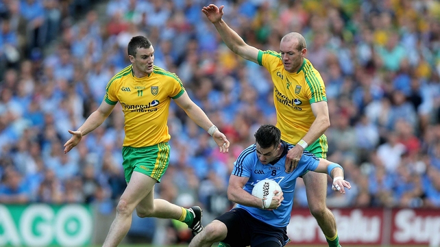 Neil Gallagher and Leo McCloone and the rest of the Donegal squad can now look forward to an All-Ireland final date with Kerry