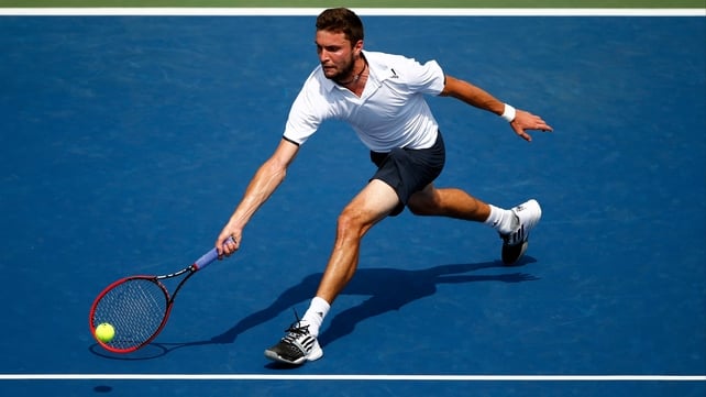 Gilles Simon has reached the fourth round at the US Open for just the second time