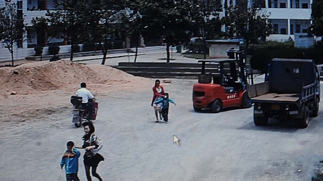 Several children were injured in an attack on a school in Hubei province in May Several children were injured in an attack on a school in Hubei province in May