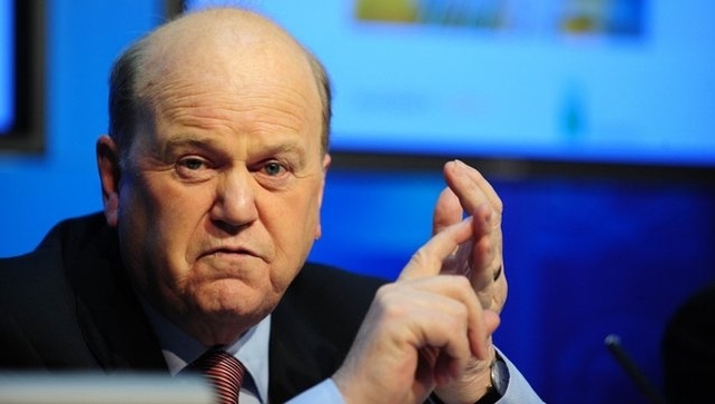 Michael Noonan said the adjustment in Budget 2015 would be smaller than previously expected, but warned against any giveaway Michael Noonan said the adjustment in Budget 2015 would be smaller than previously expected, but warned against any giveaway